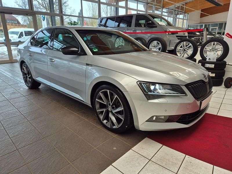 Gebraucht Skoda Superb SportLine 190 PS (139 kW) 2017 Silber Limousine