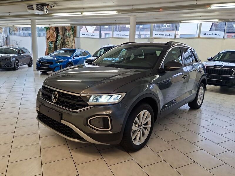 Indiumgrau metallic Gebraucht 2024 VW T-Roc Edition SUV | 30.850 € (Superpreis) - Bild 1/4
