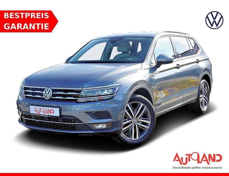 Grau Gebraucht 2021 VW Tiguan Allspace Highline SUV | 34.490 € (Guter Preis) - Bild 1/2