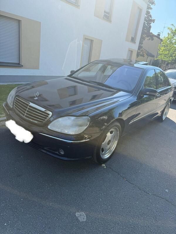 Blau Gebraucht 1999 Mercedes S500 Limousine | 7.500 € (Superpreis) - Bild 1/4