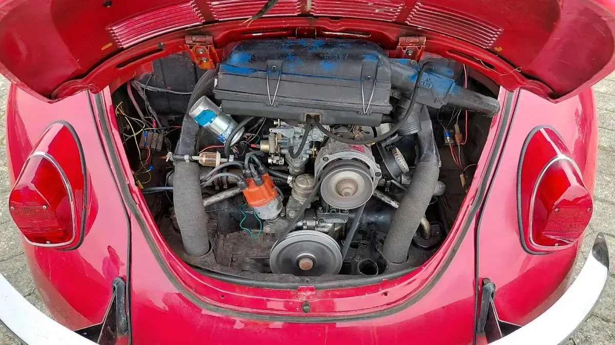 Gebraucht VW Käfer Karmann 1970 Rot Cabrio
