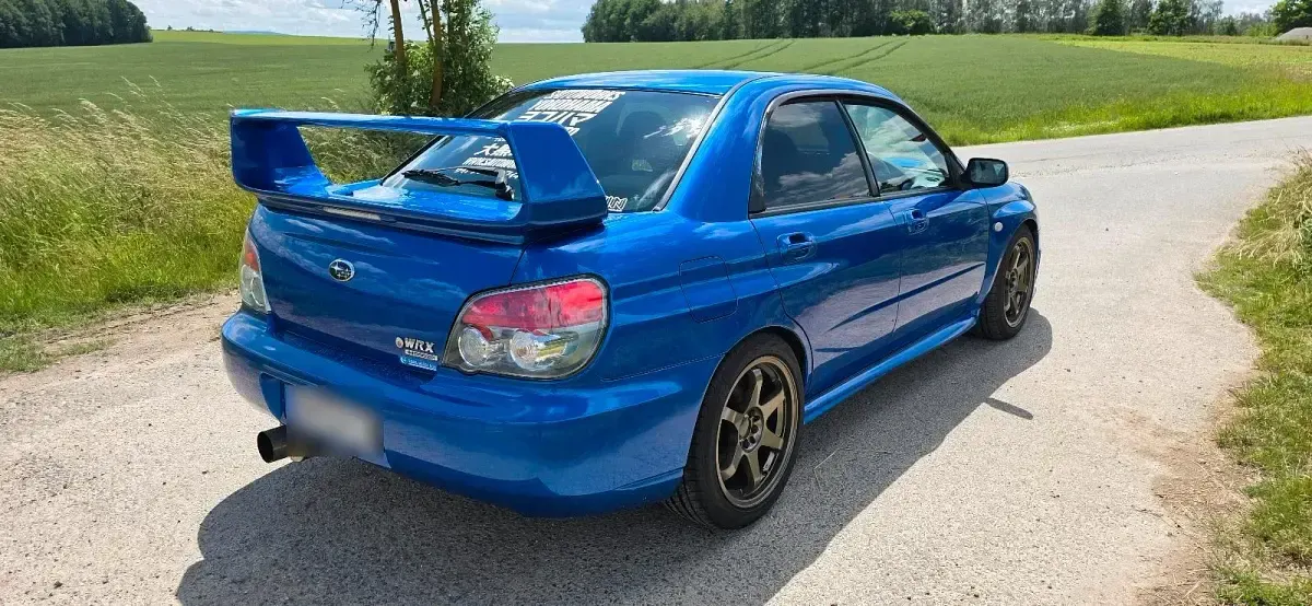 Gebraucht Subaru Impreza 250 PS (183 kW) 2005 Blau Limousine