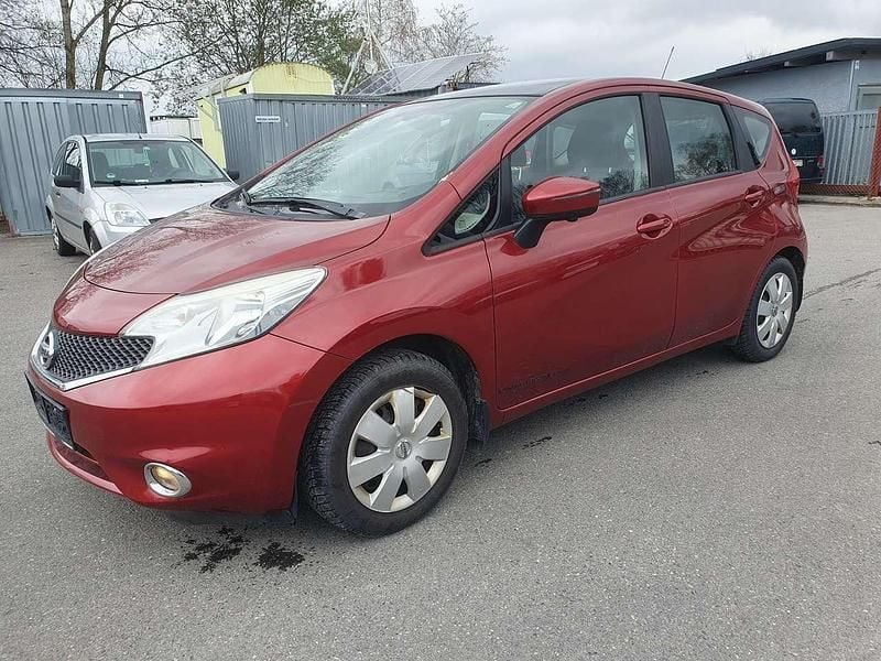 Gebraucht Nissan Note Acenta 80 PS (58 kW) 2014 Force red metallic Kleinwagen