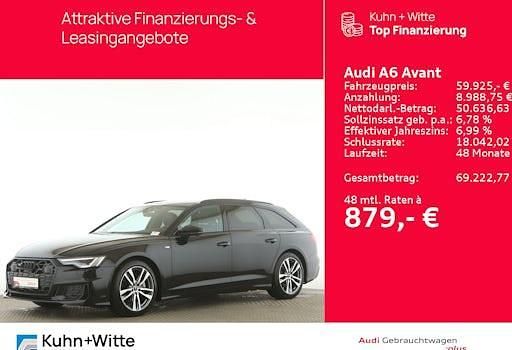 Gebraucht Audi A6 S-Line 245 PS (180 kW) 2025 Mythosschwarz metallic Kombi
