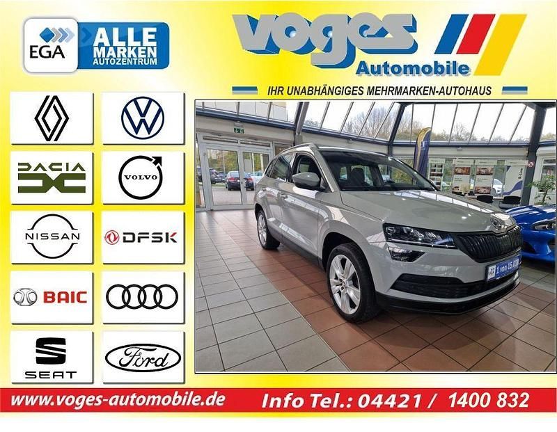 Steelgrau Gebraucht 2018 Skoda Karoq Style SUV | 18.990 € (Etwas zu teuer) - Bild 1/4