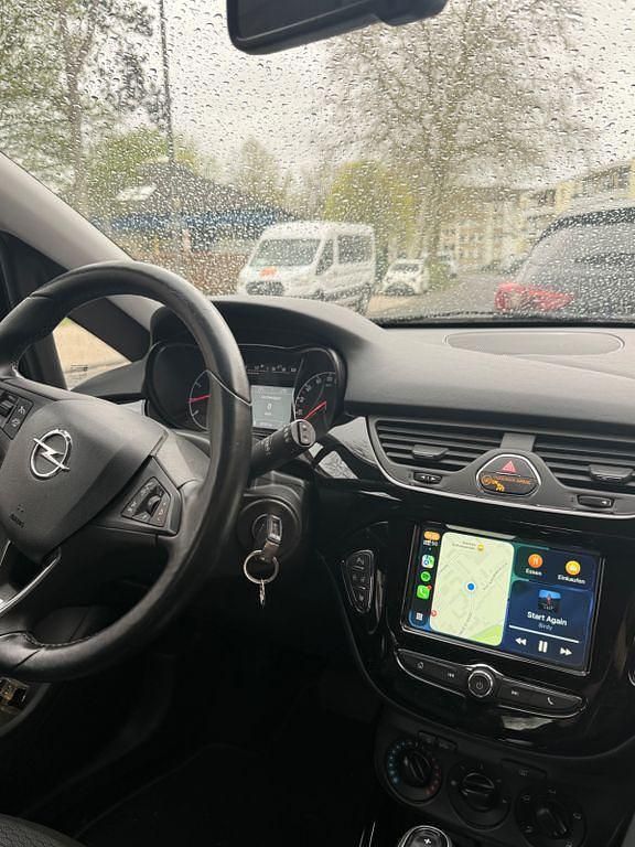 Gebraucht Opel Corsa 90 PS (66 kW) 2016 Schwarz Kleinwagen