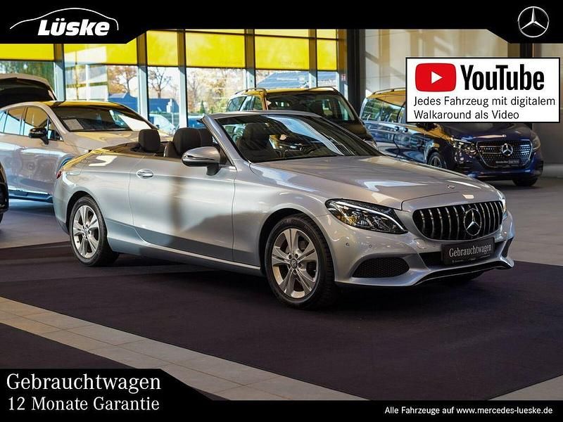 Gebraucht Mercedes C180 156 PS (114 kW) 2016 Diamantsilber Cabrio