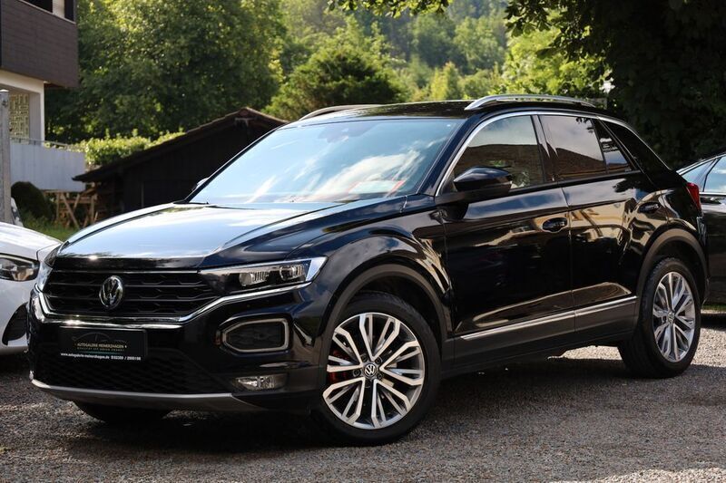 Schwarz Gebraucht 2019 VW T-Roc Sportline SUV | 24.450 € (Fairer Preis) - Bild 1/4