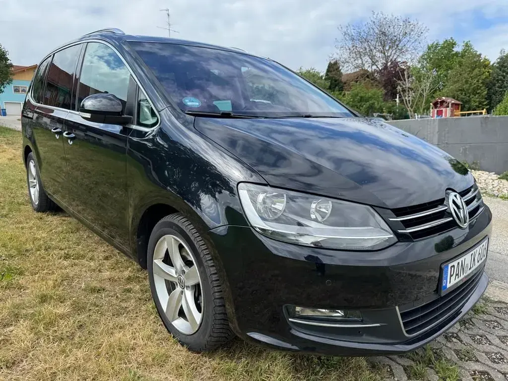 Gebraucht VW Sharan Highline 140 PS (102 kW) 2015 Schwarz Van / Kleinbus
