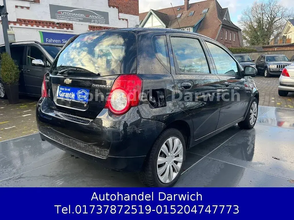 Gebraucht Chevrolet Aveo LS 84 PS (61 kW) 2010 Schwarz Kleinwagen