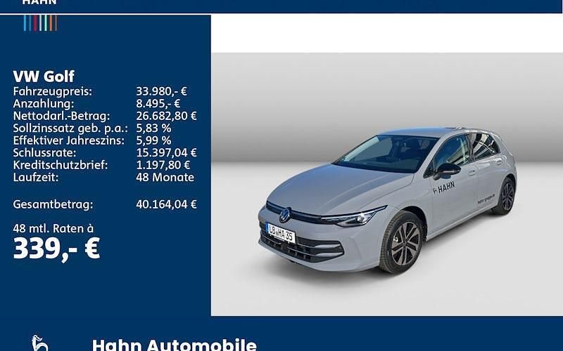 Gebraucht VW Golf VIII 116 PS (85 kW) 2026 Grau Limousine