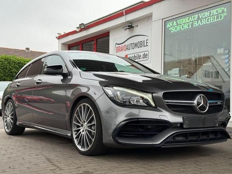 Grau Gebraucht 2016 Mercedes CLA45 AMG Shooting Brake AMG Kombi | 29.999 € (Teuer) - Bild 1/4