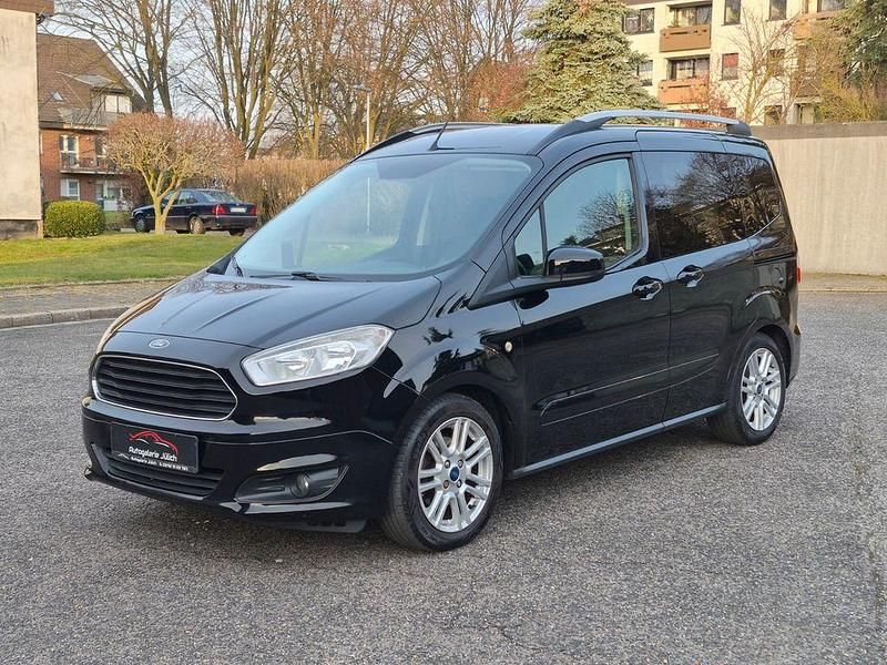 Gebraucht Ford Tourneo Courier 101 PS (74 kW) 2016 Schwarz Van / Kleinbus
