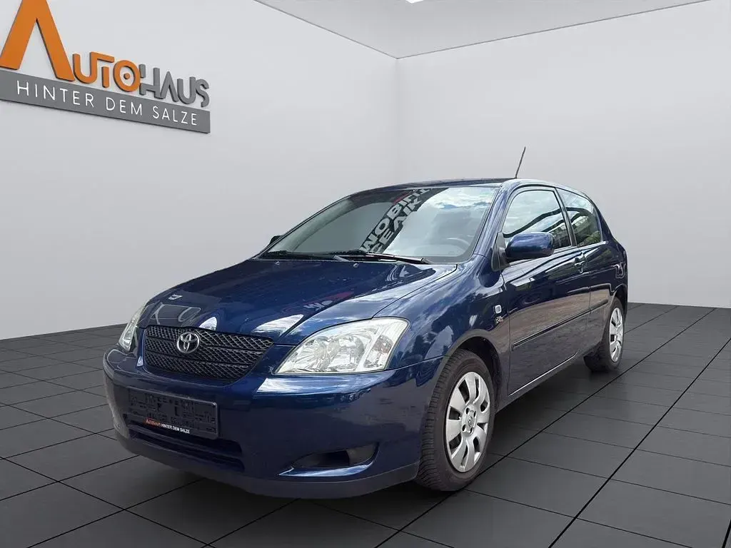 Gebraucht Toyota Corolla Luna 116 PS (85 kW) 2003 Blau Limousine