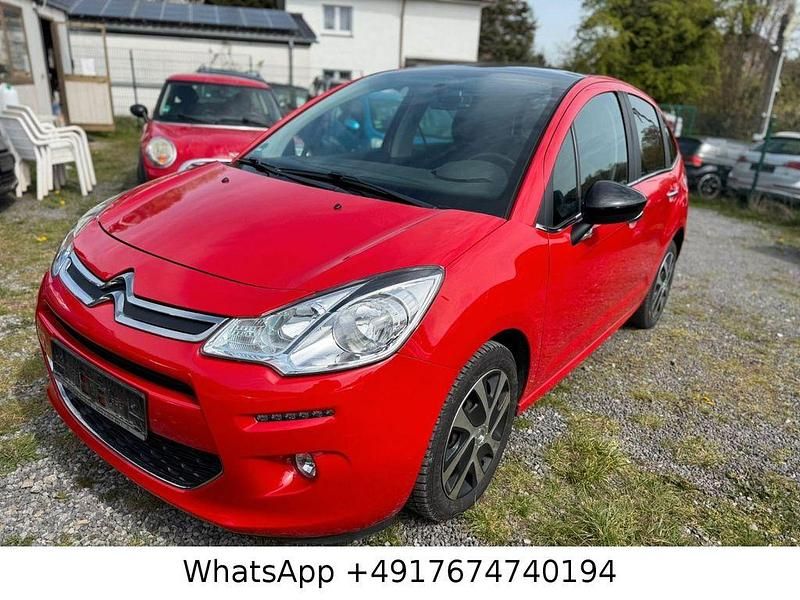 Gebraucht Citroën C3 SELECTION 82 PS (60 kW) 2016 Rot Limousine