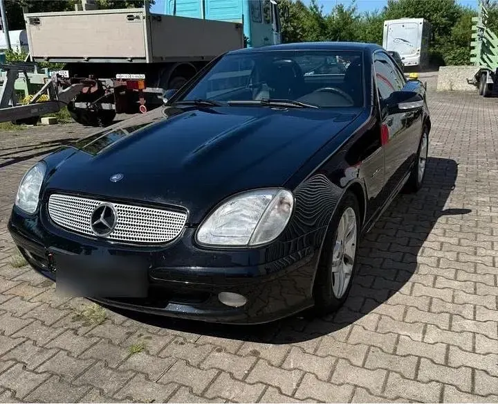 Gebraucht Mercedes SLK200 Edition 163 PS (119 kW) 2003 Schwarz Cabrio
