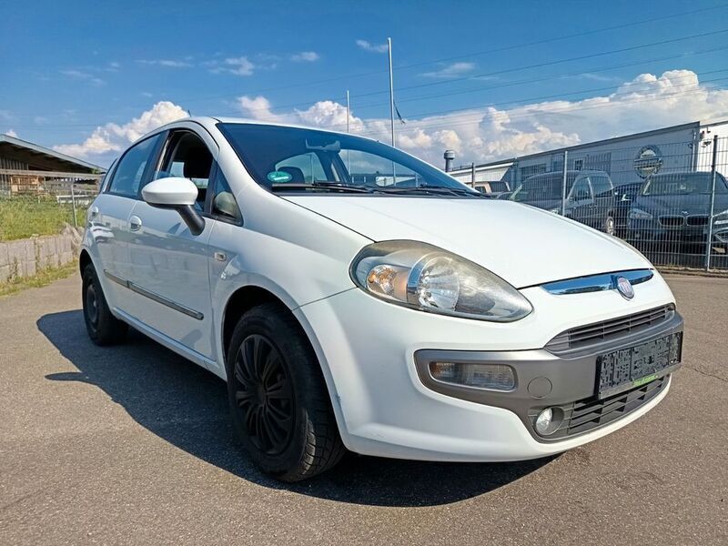 Gebraucht Fiat Punto Evo Dynamic 77 PS (56 kW) 2010 Weiß Kleinwagen