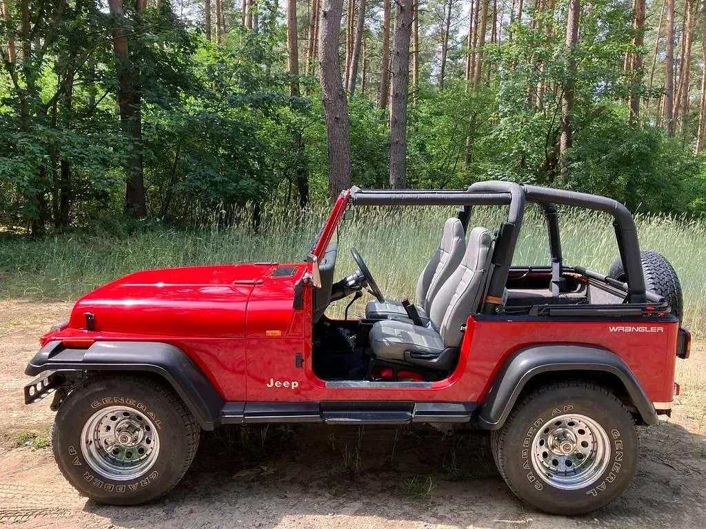 Gebraucht Jeep Wrangler 184 PS (135 kW) 1994 Rot SUV