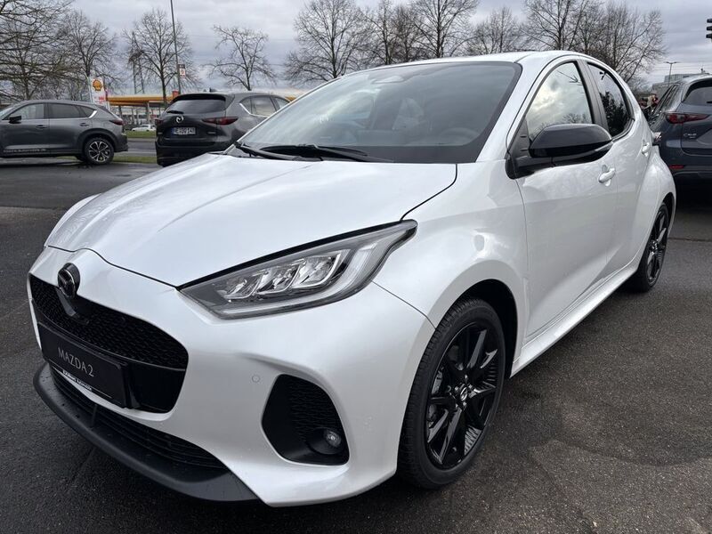 Northern white pearl Neu 2025 Mazda 2 Homura-Line Kleinwagen | 27.830 € (Fairer Preis) - Bild 1/4