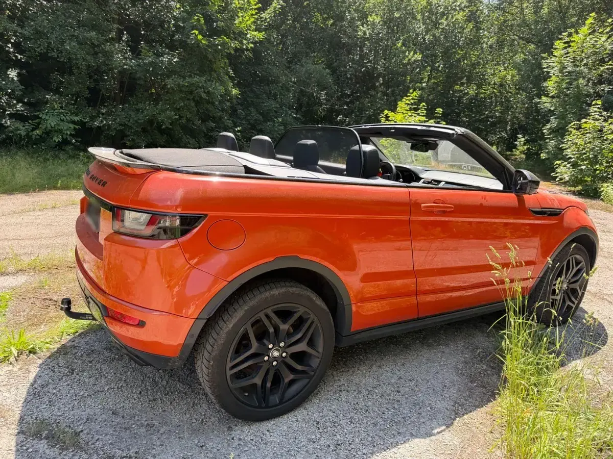 Gebraucht Land Rover Range Rover evoque 179 PS (131 kW) 2017 Orange Cabrio