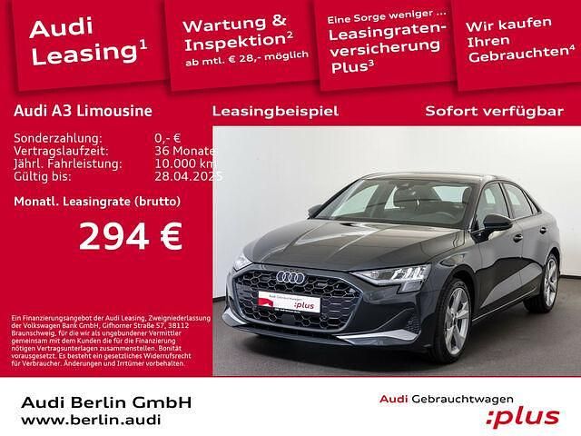 Gebraucht Audi A3 Advanced Plus 150 PS (110 kW) 2024 Manhattangrau metallic Limousine