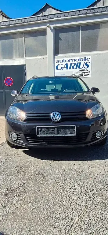 Gebraucht VW Golf VII Match 86 PS (63 kW) 2012 Schwarz Kombi