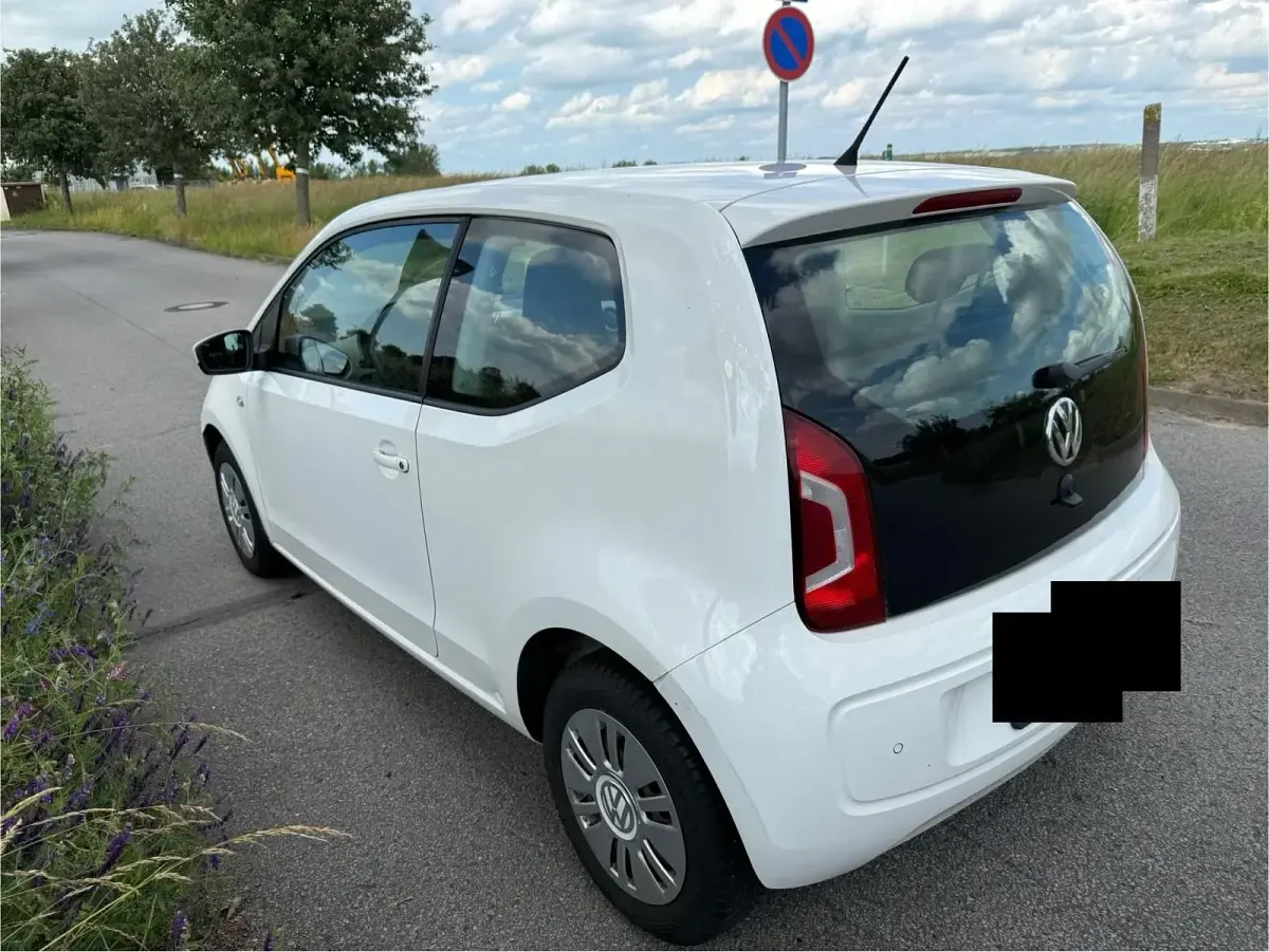 Gebraucht VW up! move up! 60 PS (44 kW) 2015 Weiß Kleinwagen