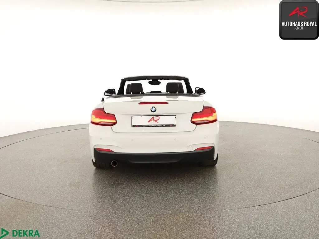 Gebraucht BMW 218 Shadowline 136 PS (100 kW) 2018 Alpinweiss iii Cabrio
