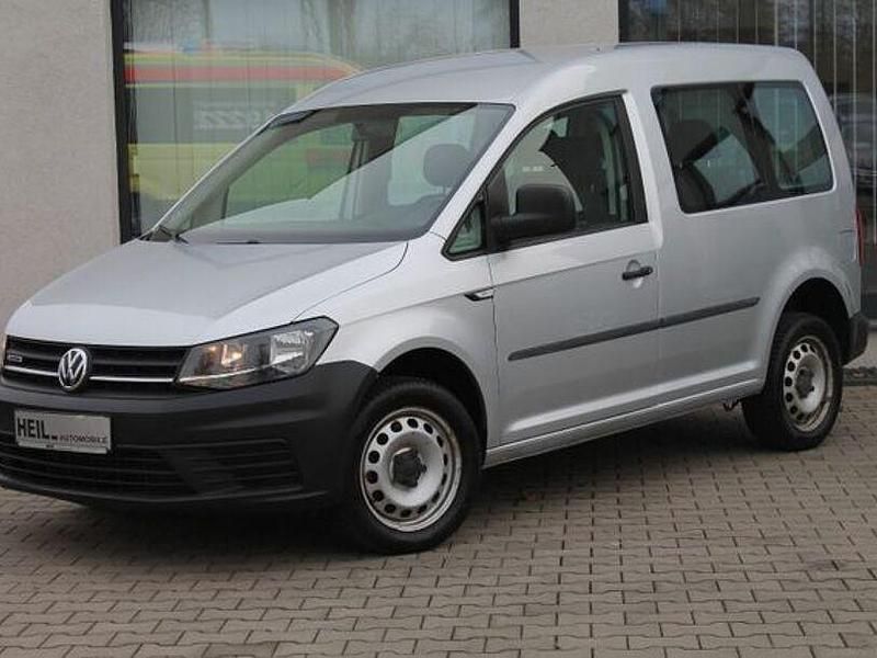 Second-hand VW Caddy 122 CP (89 kW) 2015 Argintiu Monovolum