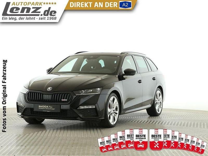 Blackmagic perleffekt (metallic) Gebraucht 2021 Skoda Octavia RS Kombi | 30.650 € (Fairer Preis) - Bild 1/3