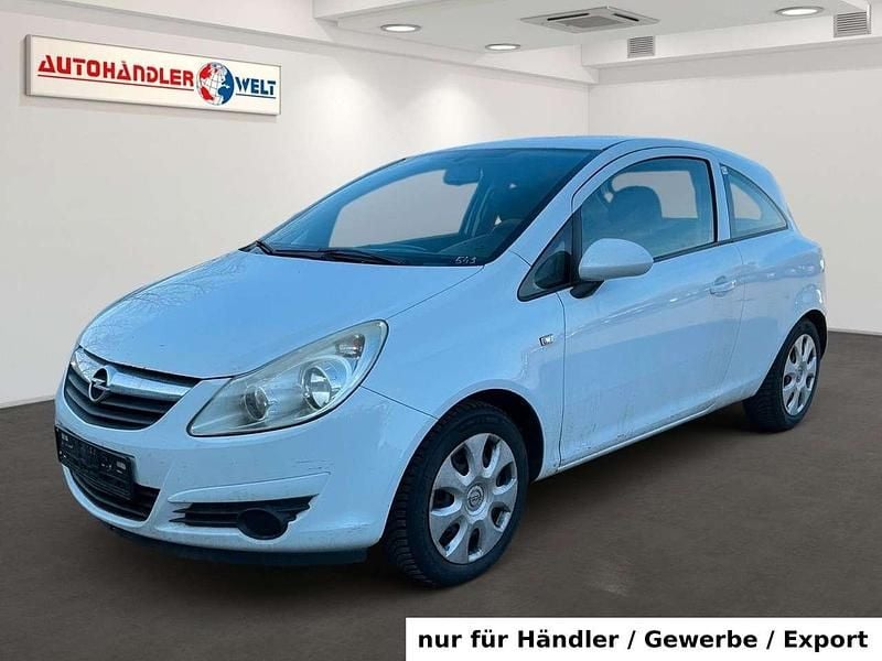 Gebraucht Opel Corsa Edition 80 PS (58 kW) 2008 Weiß Kleinwagen