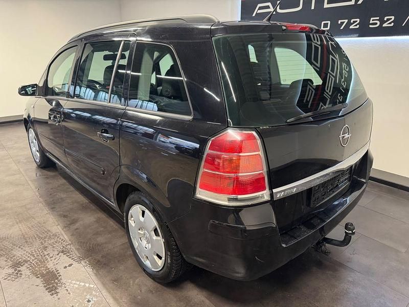 Gebraucht Opel Zafira Edition 105 PS (77 kW) 2006 Schwarz Van / Kleinbus