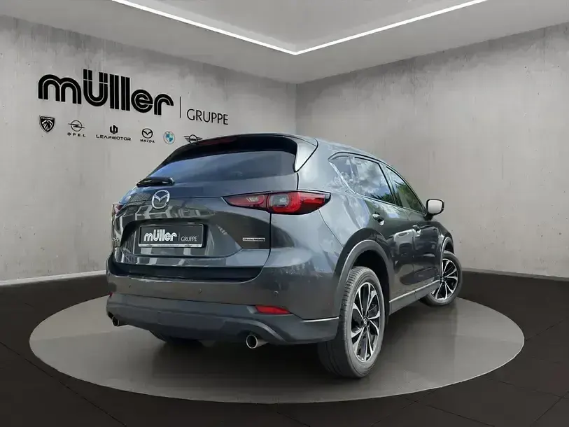 Gebraucht Mazda CX-5 194 PS (142 kW) 2023 Machine gray SUV
