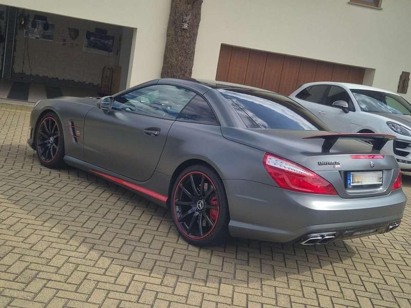 Grau Gebraucht 2013 Mercedes SL63 AMG AMG Cabrio | 79.900 € - Bild 1/4