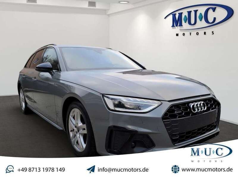 Quantumgrau Gebraucht 2021 Audi A4 S-Line Kombi | 25.480 € (Teuer) - Bild 1/4