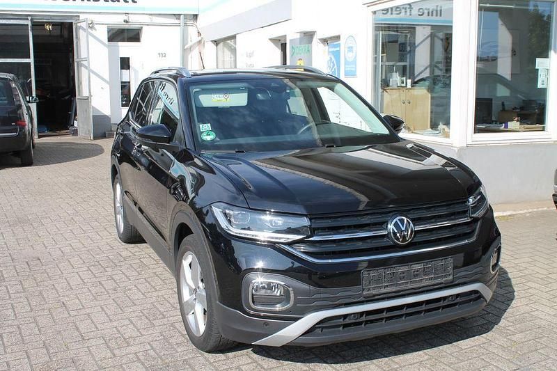 Schwarz Gebraucht 2022 VW T-Cross Style SUV | 19.950 € (Fairer Preis) - Bild 1/4