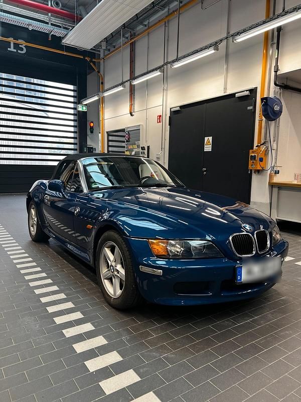 Blau Gebraucht 1999 BMW Z3 Cabrio | 7.300 € - Bild 1/4