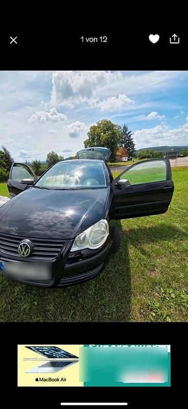 Schwarz Gebraucht 2007 VW Polo Kleinwagen | 2.500 € (Fairer Preis) - Bild 1/4