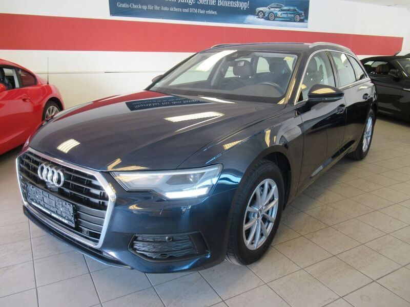 Blau Gebraucht 2019 Audi A6 Basis Kombi | 20.700 € (Etwas zu teuer) - Bild 1/4