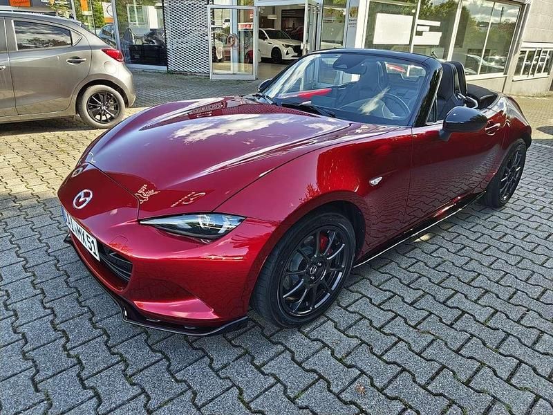 Rot Neu 2025 Mazda MX5 Homura-Line Cabrio | 36.890 € (Teuer) - Bild 1/4