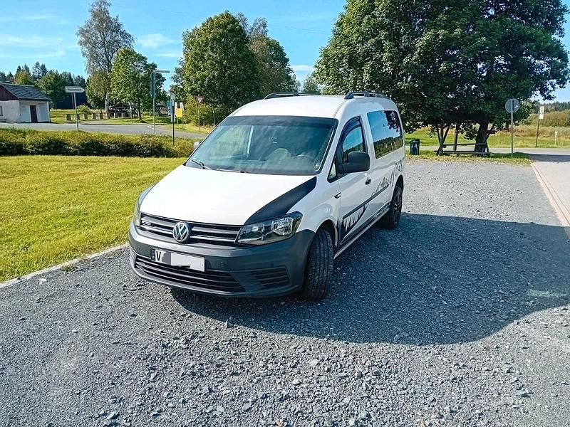 Weiß Gebraucht 2015 VW Caddy Maxi Van / Kleinbus | 12.500 € (Guter Preis) - Bild 1/4