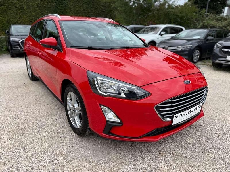 Race red Gebraucht 2021 Ford Focus Cool & Connect Kombi | 9.999 € (Superpreis) - Bild 1/4