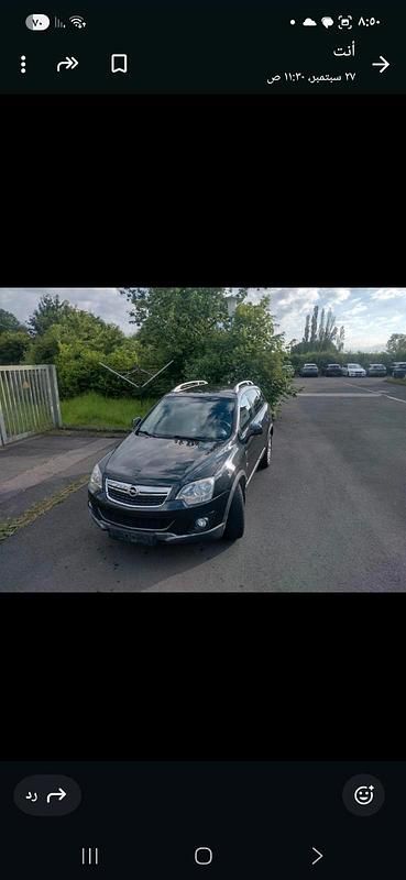 Schwarz Gebraucht 2012 Opel Antara SUV | 4.200 € (Fairer Preis) - Bild 1/4