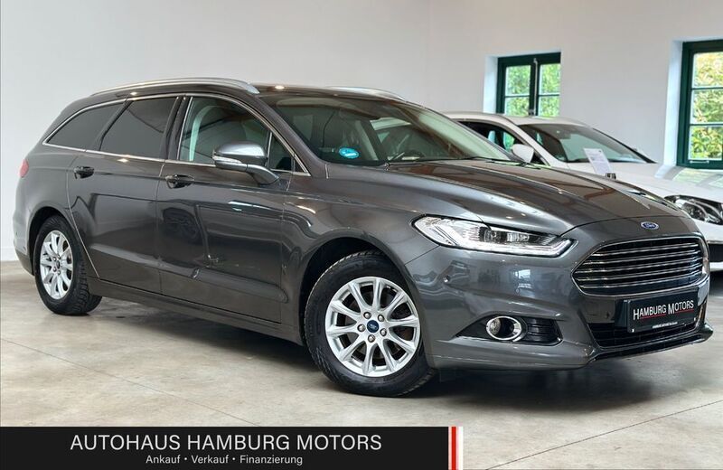Magneticgrau (metallic) Gebraucht 2017 Ford Mondeo Titanium Kombi | 13.390 € (Fairer Preis) - Bild 1/4
