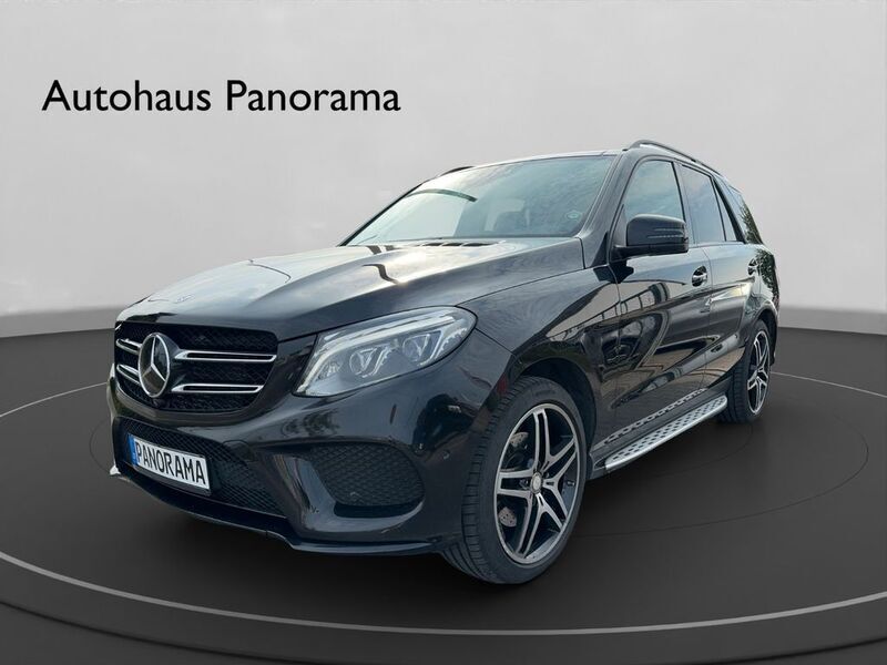 Schwarz Gebraucht 2017 Mercedes GLE350 AMG line SUV | 33.990 € (Teuer) - Bild 1/4