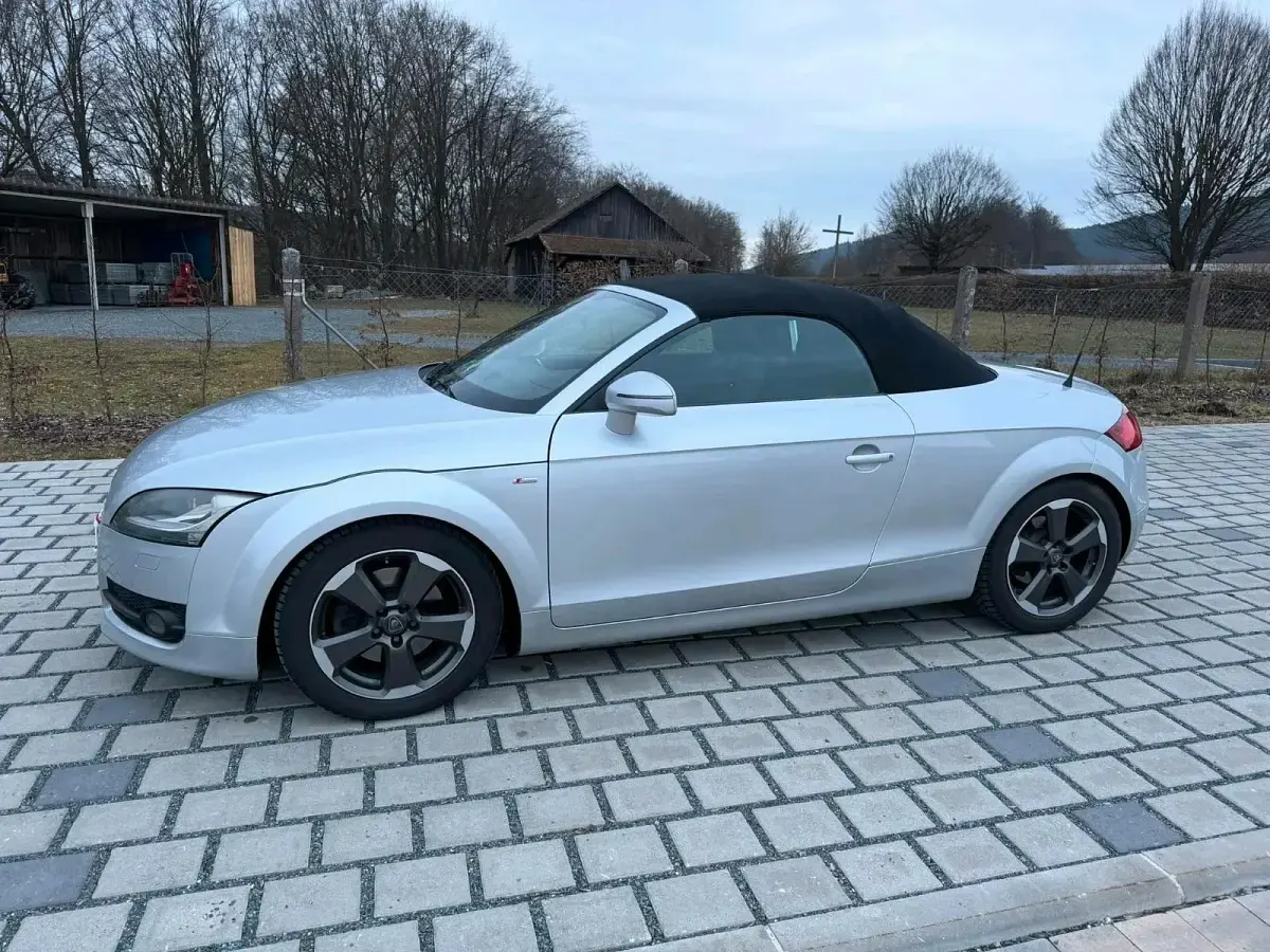 Gebraucht Audi TT Roadster S-Line 200 PS (147 kW) 2007 Silber Cabrio