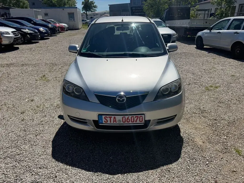Gebraucht Mazda 2 Active 80 PS (58 kW) 2006 Silber Kleinwagen
