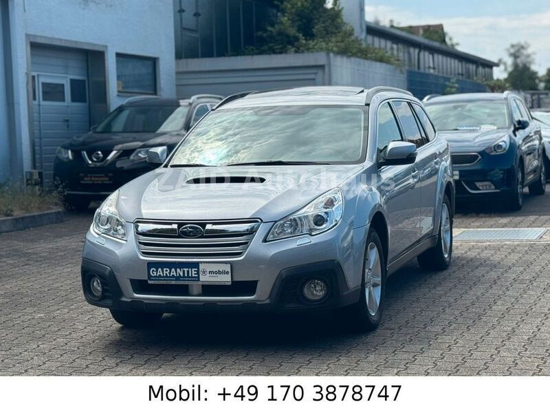 Ice silver (m) Gebraucht 2014 Subaru Outback Comfort SUV | 10.499 € - Bild 1/4