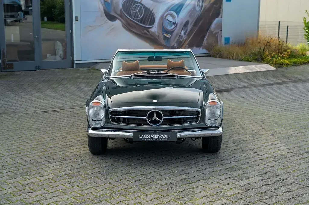 Gebraucht Mercedes SL280 170 PS (125 kW) 1971 Grün Cabrio