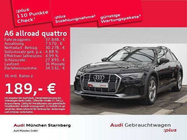 Brillantschwarz Gebraucht 2022 Audi A6 Allroad Ambiente Kombi | 44.996 € (Guter Preis) - Bild 1/2